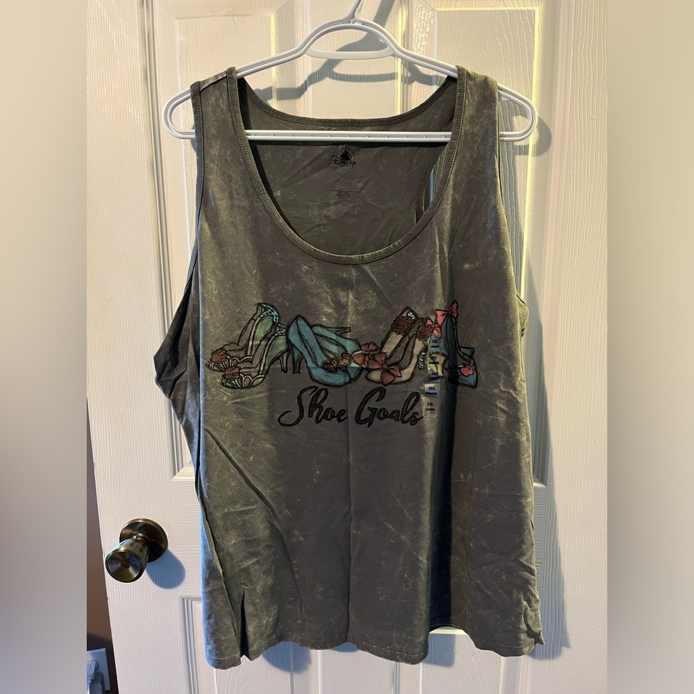 Disney Women’s Princess Shoes Tank - Size 2XL